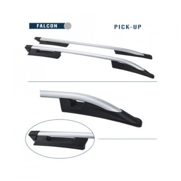 Ekiciler Isuzu D max Port Bagaj (2013 Sonrası+ı) Falcon Gri - Resim 3