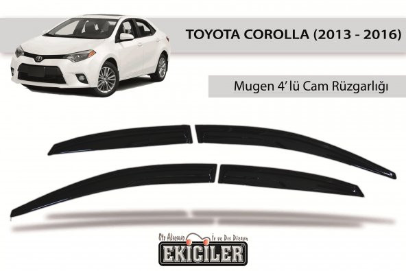 EKİCİLER TOYOTA COROLLA CAM RÜZGARLIĞI (2013-2016)