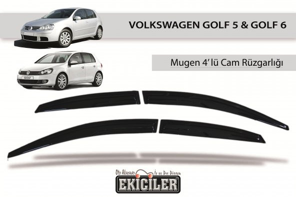 EKİCİLER VOLSWAGEN GOLF 5&GOLF 6 CAM RÜZGARLIĞI ürün görseli 1