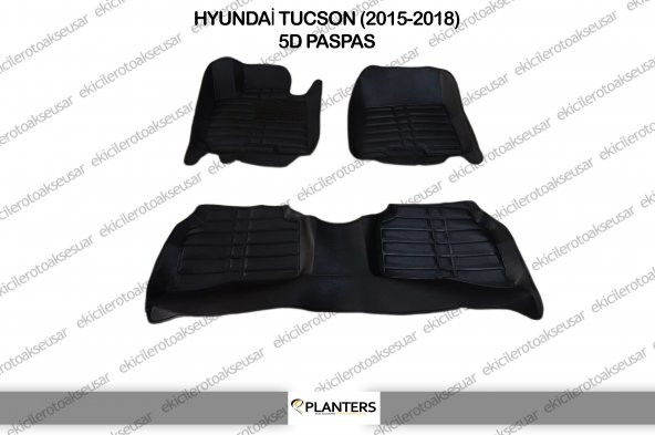 EKİCİLER HYUNDAİ TUCSON 5D PASPAS SİYAH(2015 Sonrası) - 2