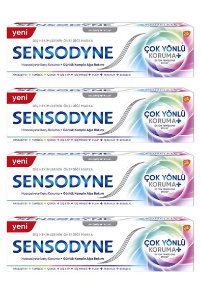 SENSODYNE Çok Yönlü Koruma 1 1 50 ml X2 Adet