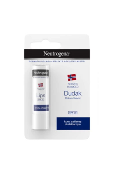 BABY ( KİL MASKESİ HEDİYE ) Neutrogena Onarıcı Bakım Dudak Kremi Norveç Formülü ( 1 ADET )