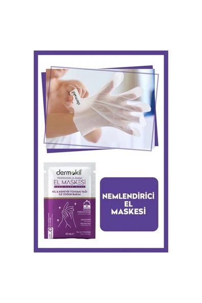 DERMOKİL Kil ve Kenevir Yağlı Peeling Etkili El Maskesi 35 ml Dermokil - 4