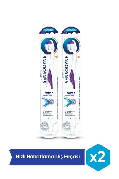 SENSODYNE Hızlı Rahatlama Diş Fırçası Soft 2'li