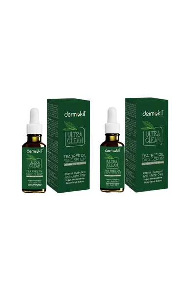 DERMOKİL Çay Ağacı Yağı Yüz Serumu 30 Ml* 2 Adet