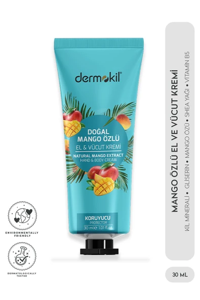 DERMOKİL Mango El Ve Vücut Kremi 30 ml