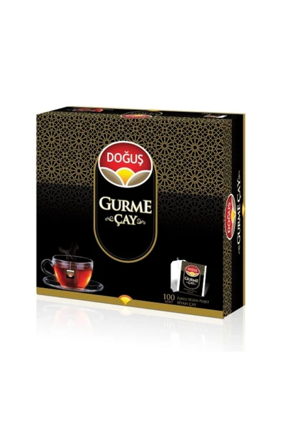 DOĞUŞ ÇAY Doğuş Gurme Süzen Poşet Çay 100'lü 200 Gr. (4'LÜ)