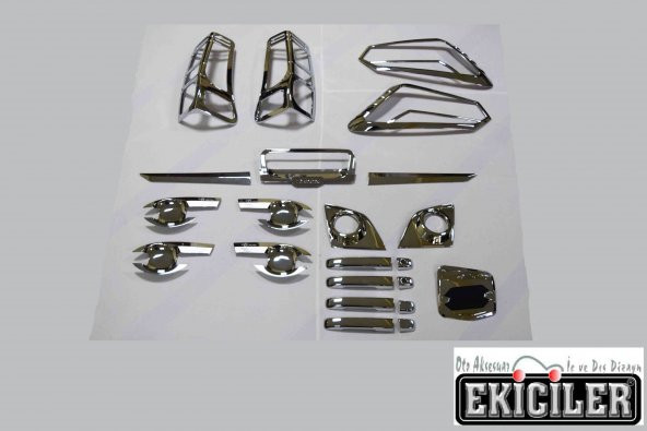 EKİCİLER D MAX (ABS) KROM SET (2016 +) KROM ABS AKSESUAR SET ürün görseli 1