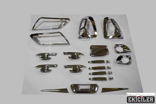 EKİCİLER NAVARA (ABS) KROM SET (2014+) KROM ABS AKSESUAR SET ürün görseli 1
