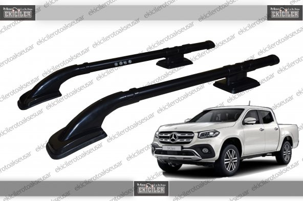 EKİCİLER X-CLASS TAVAN ÇITASI (2017 SONRASI) PORT BAGAJ SİYAH - 1