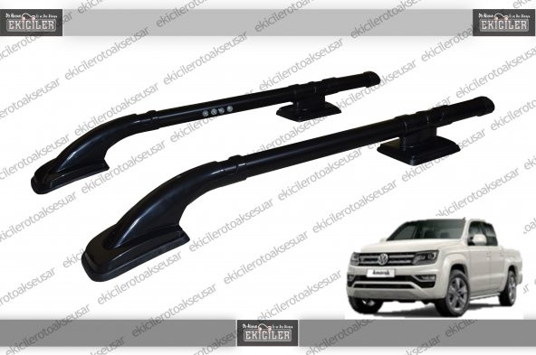 EKİCİLER TAVAN ÇITASI VW.AMAROK (2010 SONRASI) PORT BAGAJ SİYAH - 1