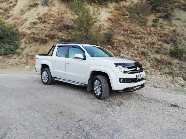 EKİCİLER ÖN TAMPON BIYIK ÖN KORUMA VOLKSWAGEN AMAROK SİYAH ürün görseli 1