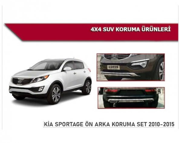 EKİCİLER ÖN ARKA KORUMA (DİFÜZÖR) KIA SPORTAGE (2011-2015) - 2