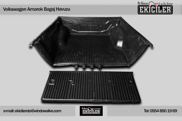 EKİCİLER BAGAJ HAVUZU KASA İÇİ BODYGUARD VW. AMAROK(2010 SONRASI)