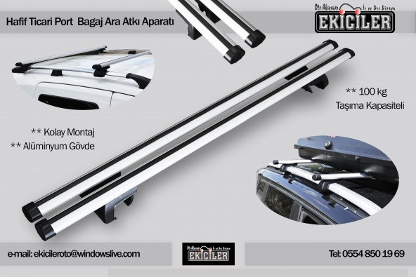 EKİCİLER FİAT DOBLO (2000-2010) PORT BAGAJ ARA ATKI APARATI