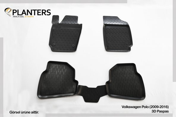 EKİCİLER POLO(09-16)3D HAVUZLU PASPAS DİREKSİYON KILIFI HEDİYE