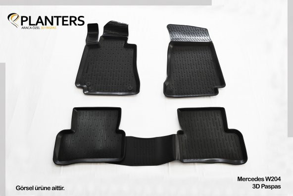 EKİCİLER W 204 3D HAVUZLU PASPAS DİREKSİYON KILIFI HEDİYELİ ürün görseli 1