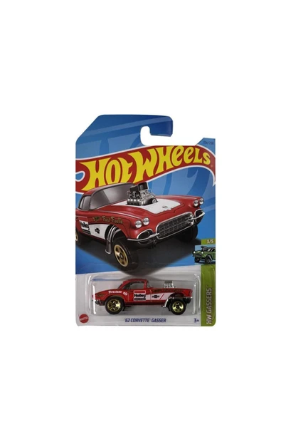 Tekli Koleksiyon Arabalar '62 Corvette Gasser Hkh64