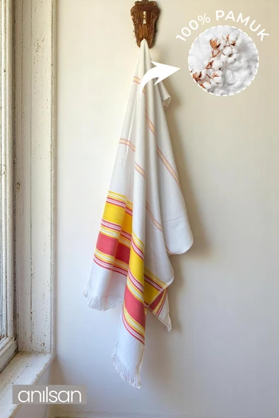 Pufra Plaj Havlusu %100 Pamuk 75x150