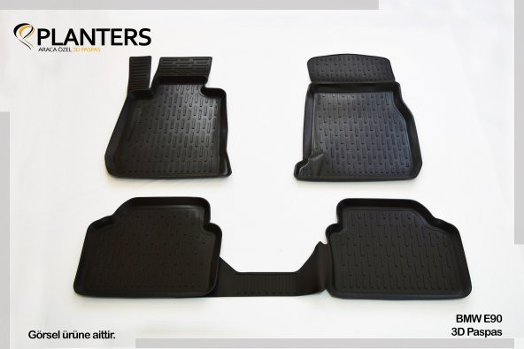 EKİCİLER BMW E90 3D HAVUZLU PASPAS DİREKSİYON KILIFI HEDİYELİ ürün görseli 1