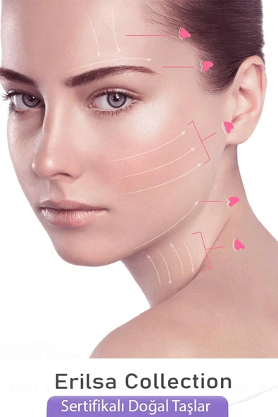 Sertifikalı Aventurin Taşı Gua Sha - Yüz Masaj Taşı Doğal Yeşil Renk - 3