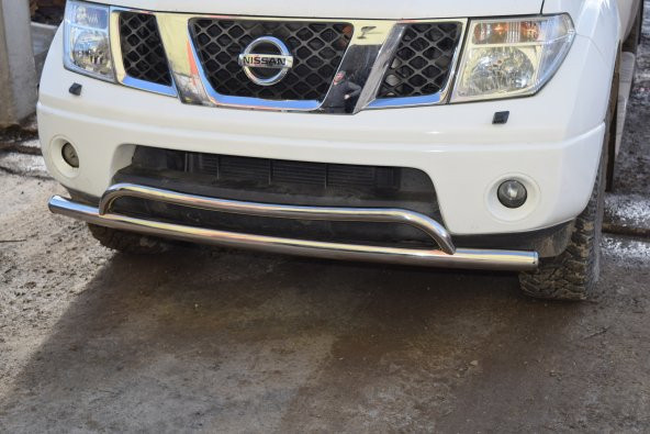 EKİCİLER NİSSAN NAVARA BIYIK ÖN KROM KORUMA ürün görseli 1
