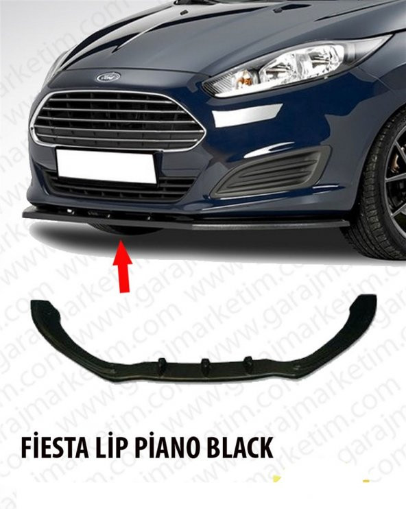 EKİCİLER FORD FİESTA (2012-2017) ÖN TAMPON EKİ LİP ürün görseli 1