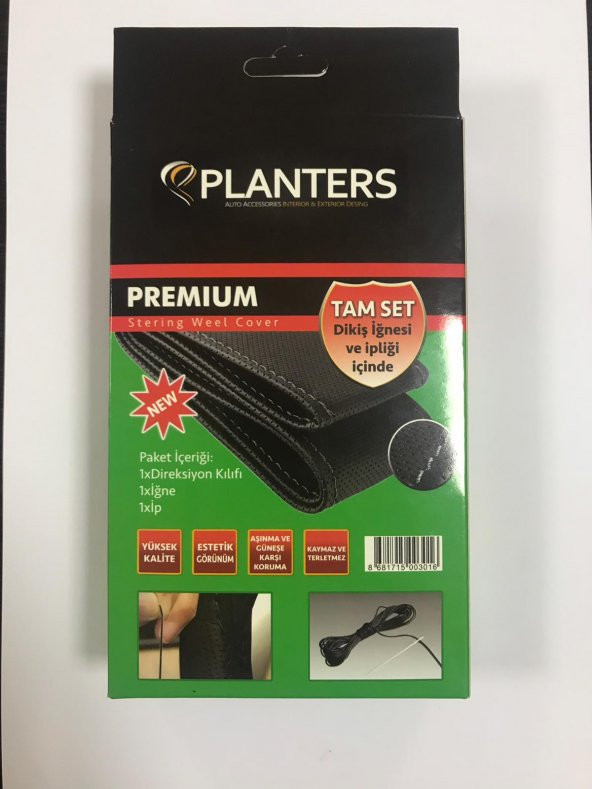 EKİCİLER PLANTERS DERİ DİKME DİREKSİYON KILIFI - Resim 4