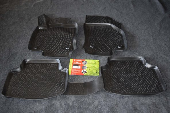 EKİCİLER SUPERB III (2015+) LLOCKER 3D HAVUZLU PASPAS SİYAH - 2