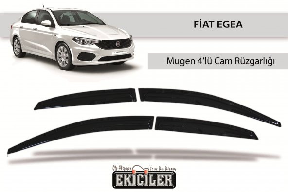 EKİCİLER FİAT EGEA MUGEN 4LÜ CAM RÜZGARLIĞI