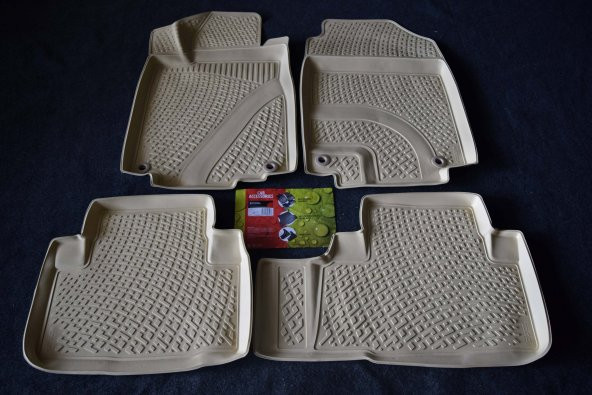 EKİCİLER HONDA CRV IV (2012+) LLOCKER 3D HAVUZLU PASPAS BEJ - 2