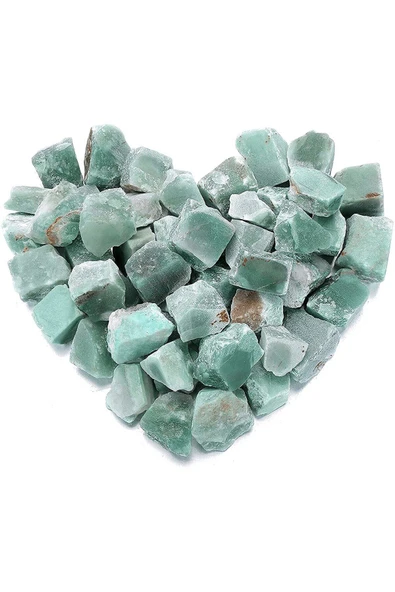 Sertifikalı Ham Işlenmemiş Aventurin Taşı Kütle Doğal Yeşil Renk - Resim 4