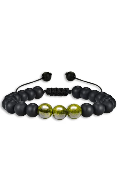 Sertifikalı Zebercet Peridot Taşı Doğal Taş Bileklik - Resim 5