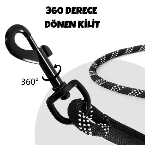 Reflektörlü Köpek Tasması 130 Cm - 2