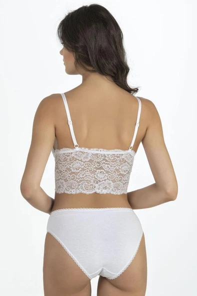Fabony Bayan Dantelli Bralet Sütyen Külot Takımı 1310 - 2