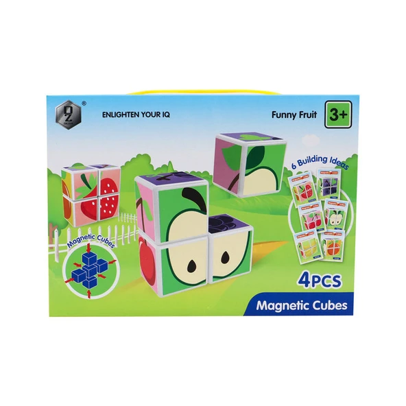 KZL Manyetik 4 Parça Zeka Küpü HD344A - Resim 4