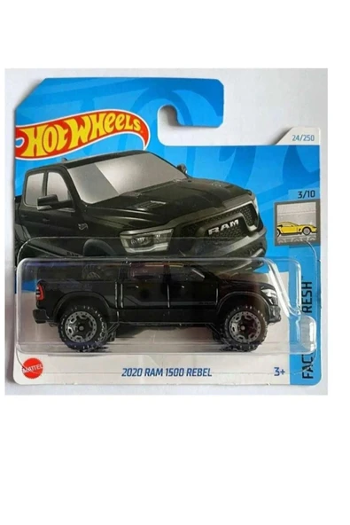 1/64 Ölçek 2020 Ram 1500 Rebel Siyah Özel Renk