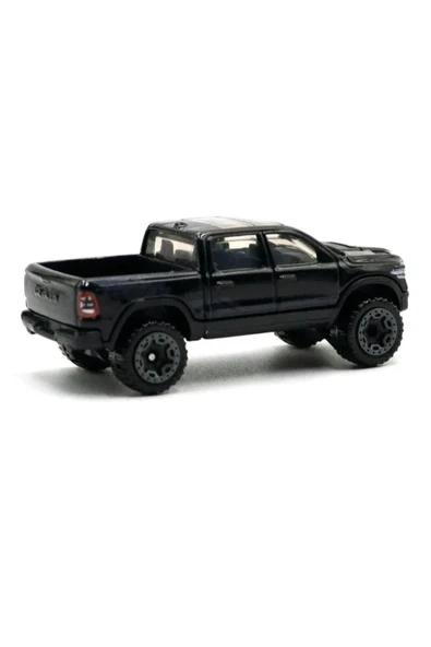 1/64 Ölçek 2020 Ram 1500 Rebel Siyah Özel Renk - 3