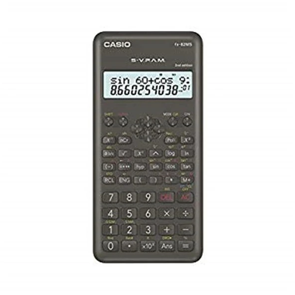 Casio FX-82MS 2. Versiyon Bilimsel Fonksiyonlu Hesap Makinesi ürün görseli
