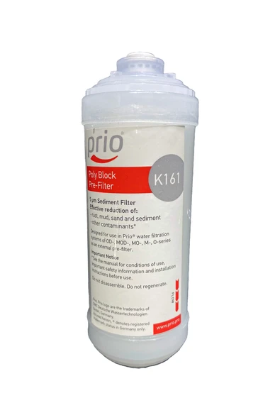 Prio K161 Tortu Blok Ön Filtre