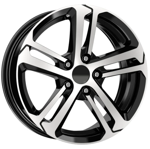 R1 Wheels 15 inç 4*108 ET25 Parlak Siyah Jant Takımı (J-3582)