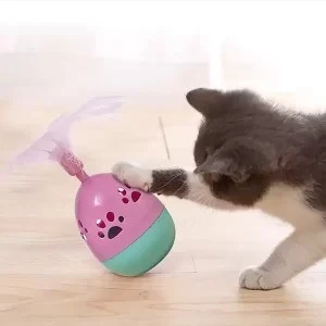 Kedi Oyuncağı Zilli Tüylü Hacıyatmaz - 2
