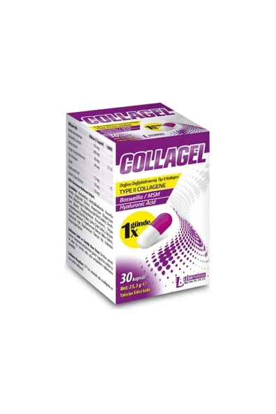 LedaPharma Collagel Type II 30 Kapsül Kolajen