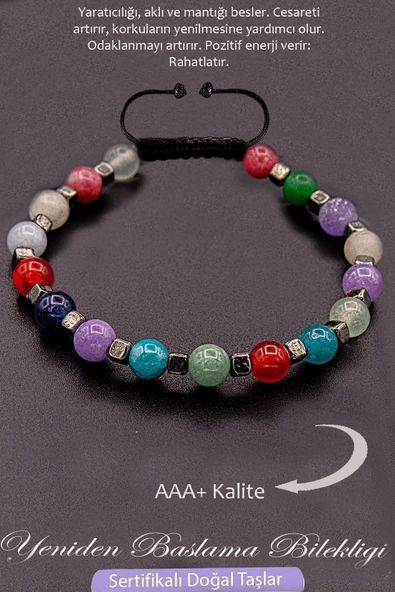 Sertifikalı AAA+ Kalite Terahertz - Yeniden Başlama Bilekliği - Resim 2