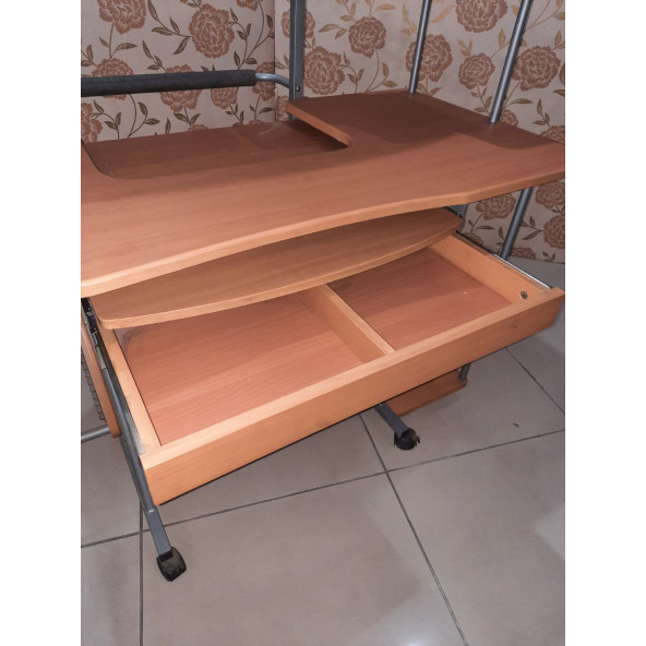 Stüdyo Tipi Çok Amaçlı Çalışma Masası (%100 MDF) - 6