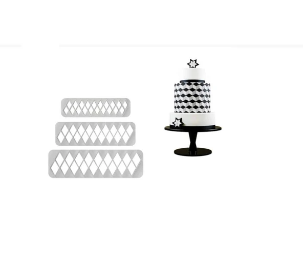 Baklava Şekli Şeker Hamuru Şekillendirici ürün görseli