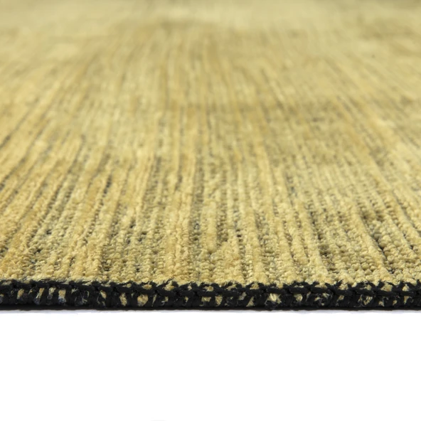 MİLANO ML103 Hardal  Leke Tutmaz Antialerjik Yıkanılabilir Dokuma Dekoratif Halı Kilim Yolluk - 3