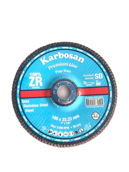 Karbosan 180 X 22 Premıumline Flap Zr Sd 60 Kum 10 Adet - Resim 4