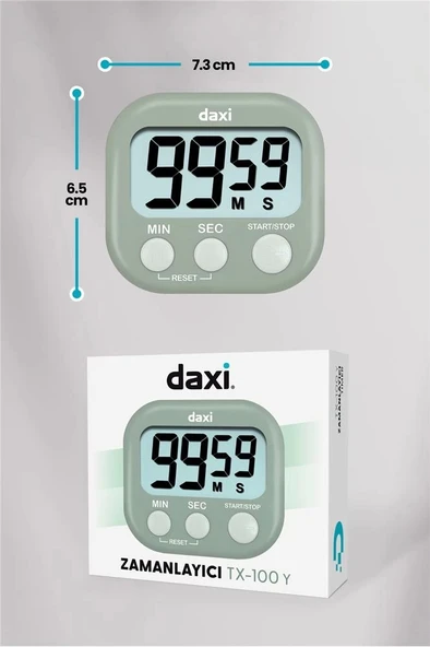 Daxi TX-100 Mint Yeşil Kronometre - 2