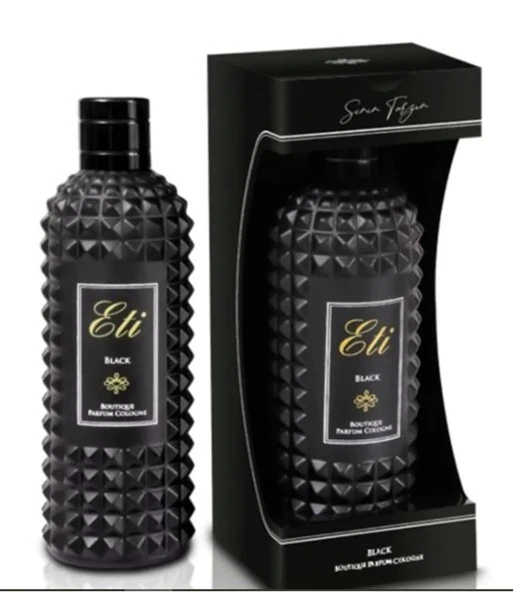 Eti BOUTIQUE Black Cam Şişe Kolonya 300ml